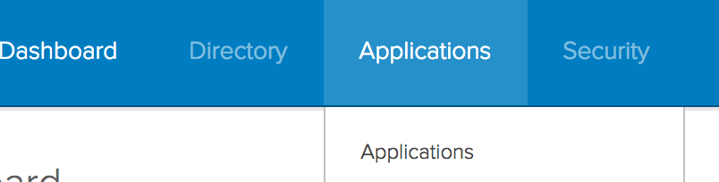 Applications Button