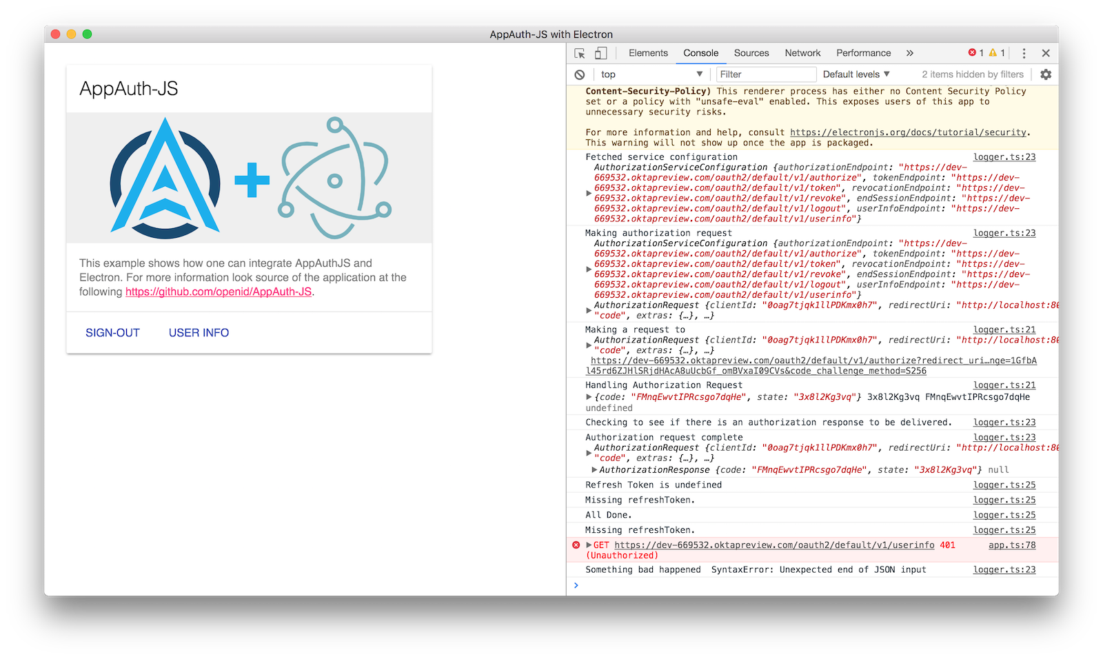 Electron's Developer Tools