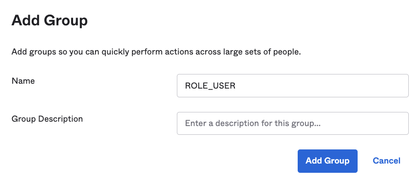 Okta create ROLE_USER group
