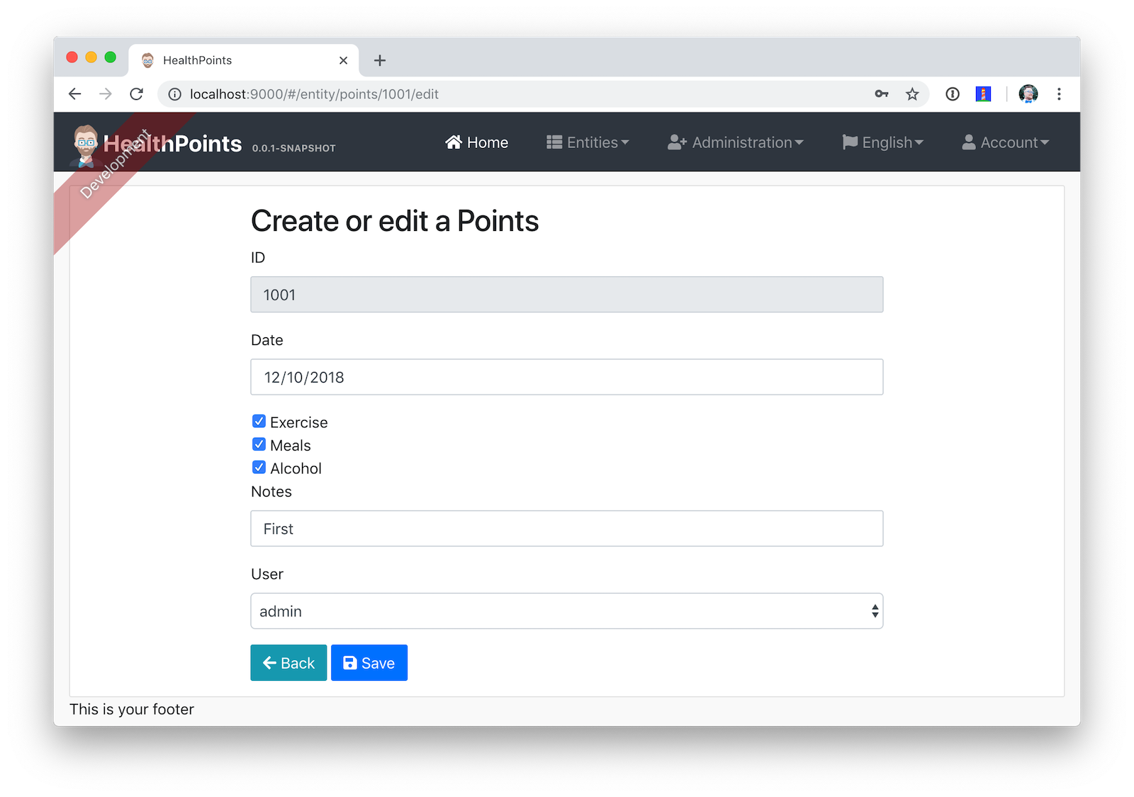 checkboxes in React app