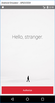 Hello, stranger