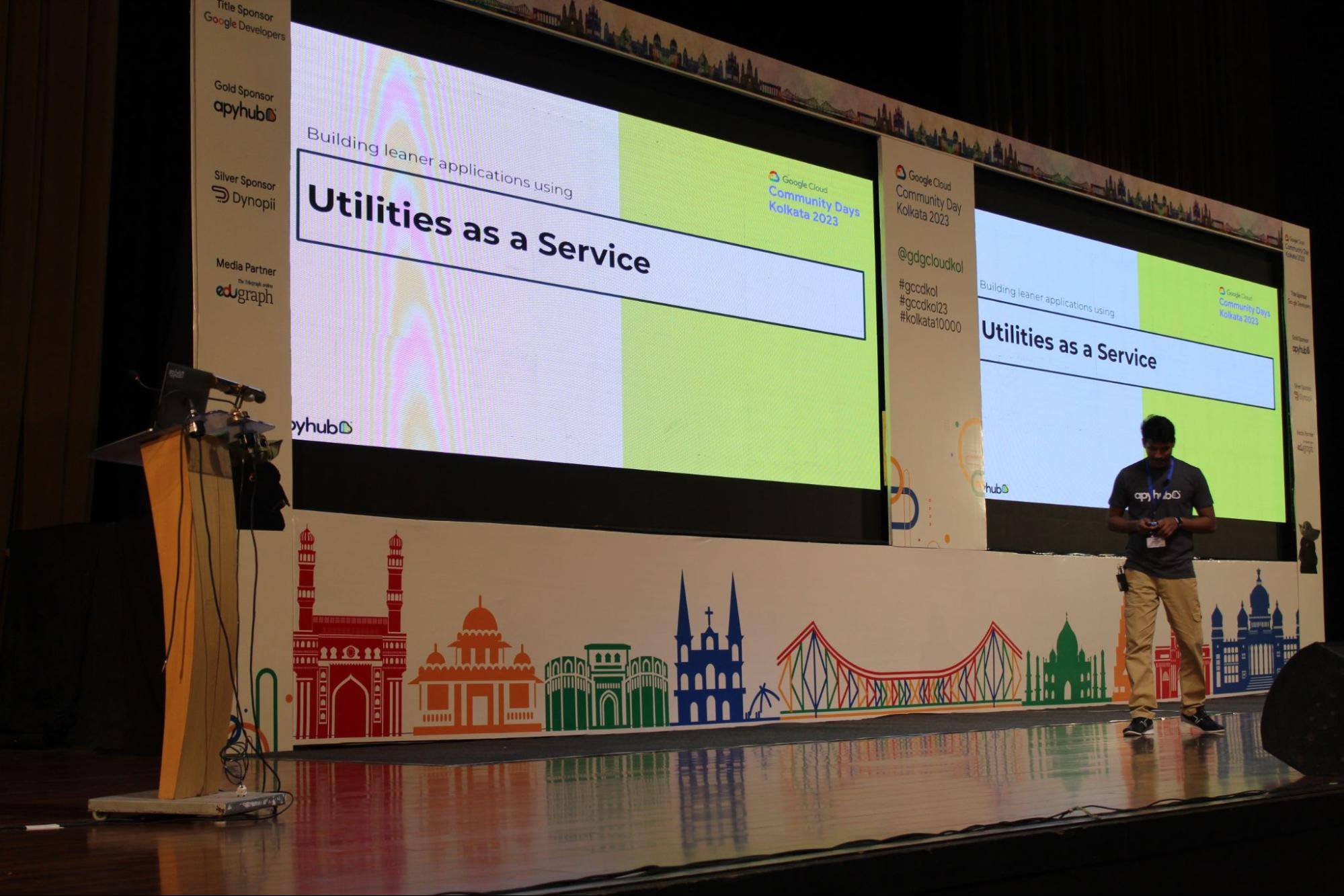 Delivered session at Google Cloud Community Days in Kolkata, 2023, to an audience of 3,500 developers