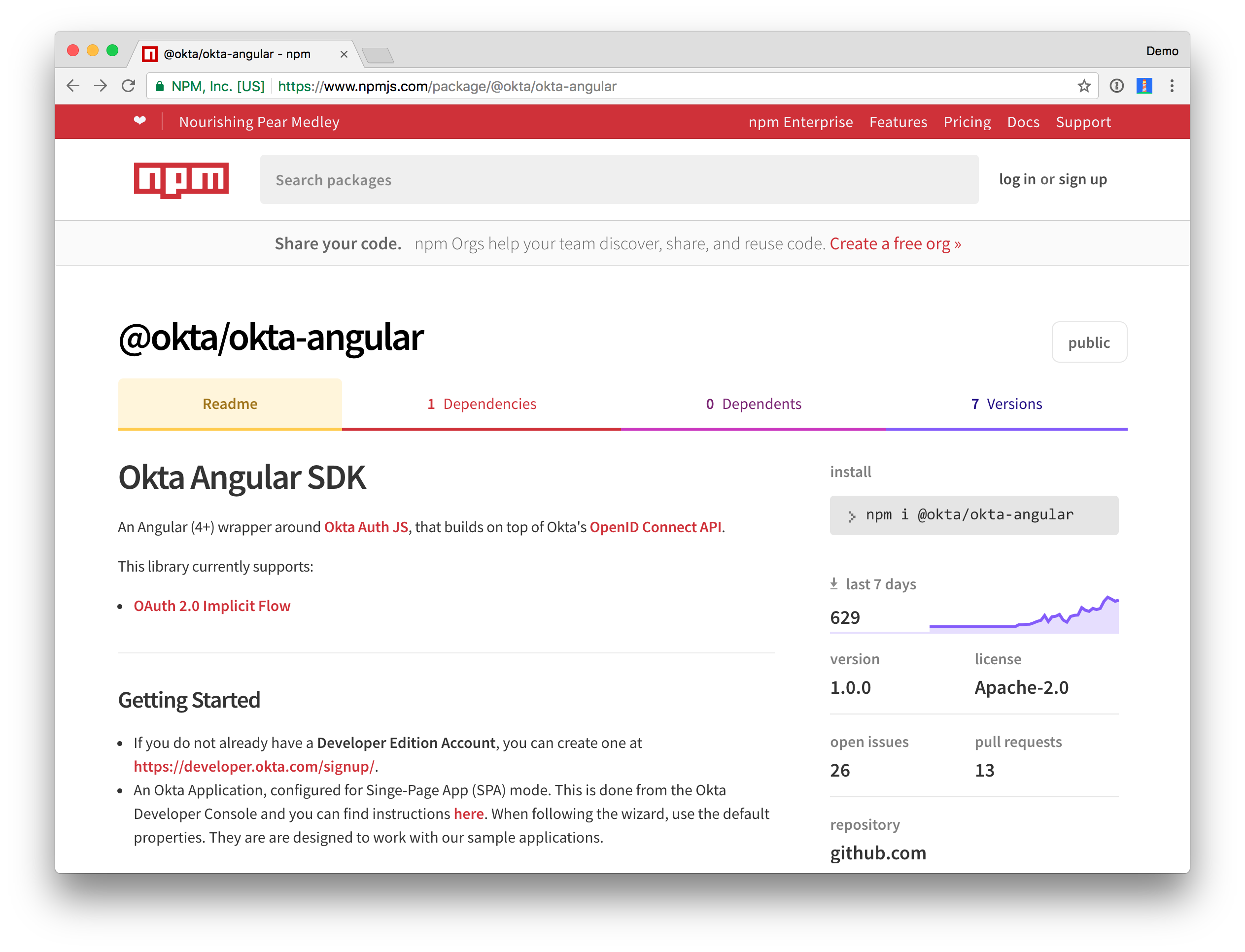 Okta Angular