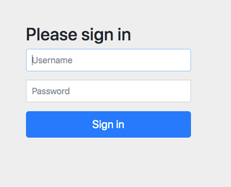 Form Login