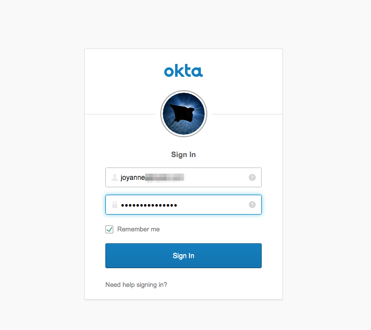 okta login