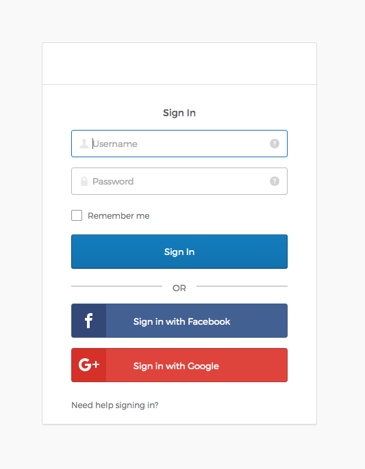 Okta Login with Social Login