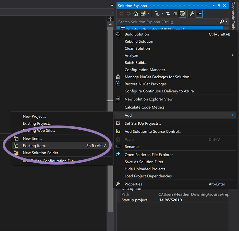 VS 2019 Code Cleanup run