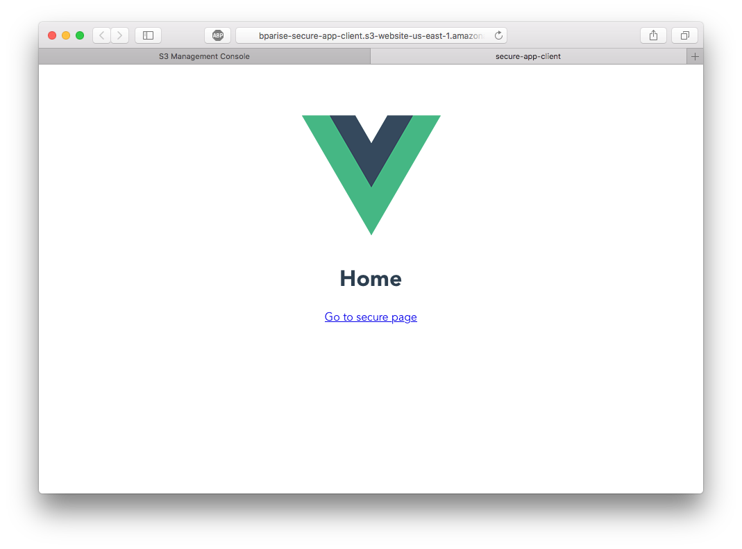 Vue.js on S3