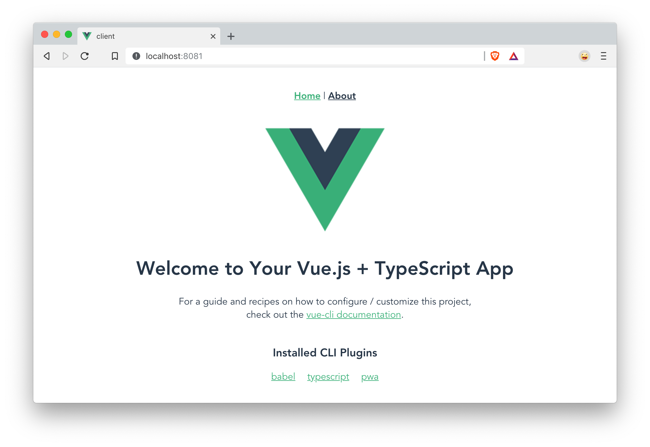 Vue Welcome