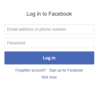 Facebook Login Sign Up New Account, Login FB Account Now